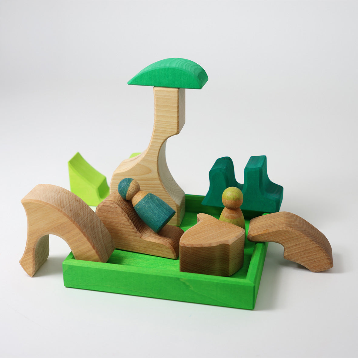 Bauspiel Grün
