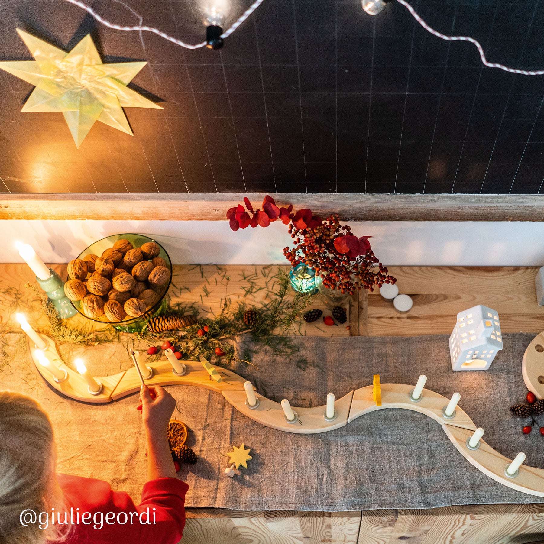 Festtagsspirale Natur